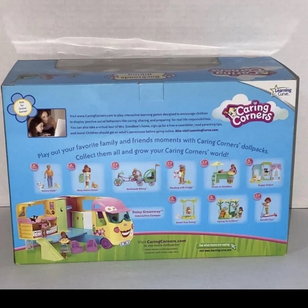 Caring Corners Backroads Biking Play Set Playset with‎ Doll